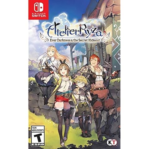Atelier Ryza: Ever Darkness & The Secret Hideout - Nintendo Switch Cover