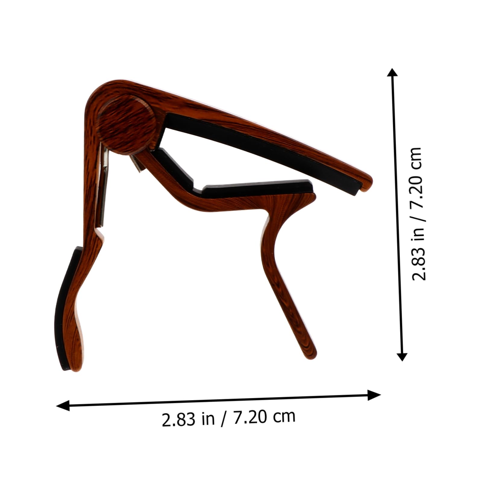 ibasenice 3pezzi Capo Per Chitarra e Ukulele Clip Di Accordatura Accessorio Musicale Per Musicisti e Principianti Facile Da Utilizzare e Riposizionare Senza Disturbare Intonazione