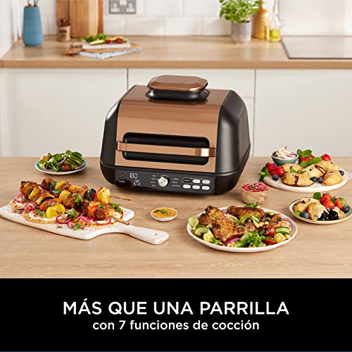NINJA Foodi Max Pro Health Grill AG651EU - Plancha Grill y Freidora de Aire