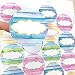 54 Shiplap Design Poly Weatherproof Round Labels - for Essential Oil Aromatherapy Bottle or Jar by Rivertree Life