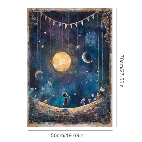 Puzzle de Noche Estrellada de 1000 piezas, un regalo romántico para cualquier celebración 6
