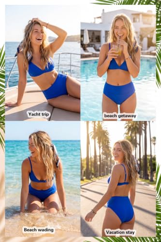 Image of Beautikini Period Swimwear Bikini Menstrual Swim Bottoms Leakproof Bathing Suits for Teens Girl