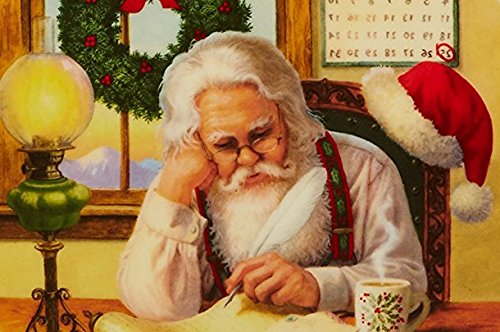 Lenox Christmas Collectors plate Santa checking his naughty and nice list new Lenox Christmas Collectors plate Santa checking his naughty and nice list new