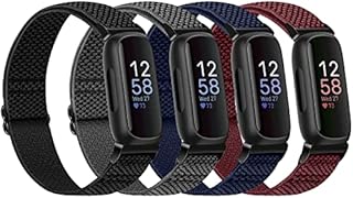 TumpCez Elastic Nylon Strap Compatible with Fitbit Inspire 3 Strap/Inspire 2 Strap/Inspire Strap/Inspire HR Strap/Ace 2 Strap/Ace 3 Strap, Soft Adjustable Sport Replacement bands for Men Women Kids