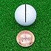 scorpy Golf Level Ball Marker with Metal Bead and Hat Clip, High Precision Putting Green Reading Aid Golf Accessories (Model Galaxy, Rose Gold)