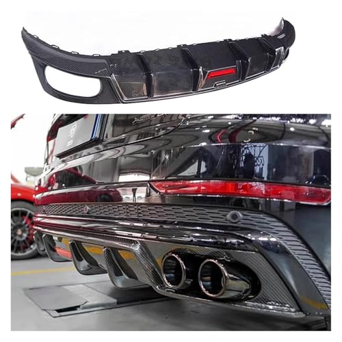 Difusor trasero de fibra de carbono Audi Q8 SQ8 2018+ kit de carrocería Style 1 6
