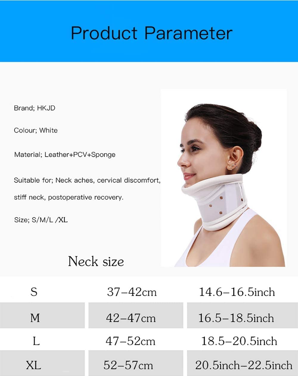 Amazon.co.jp: 医療用頸椎カラー - 首と頭のスタビライザーサポート
