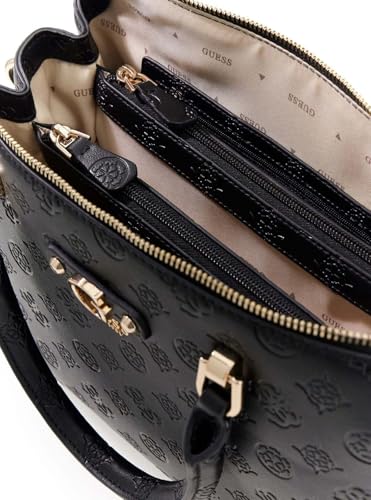 Sac à épaule GUESS Dita à compartiments : l'espace optimisé noir