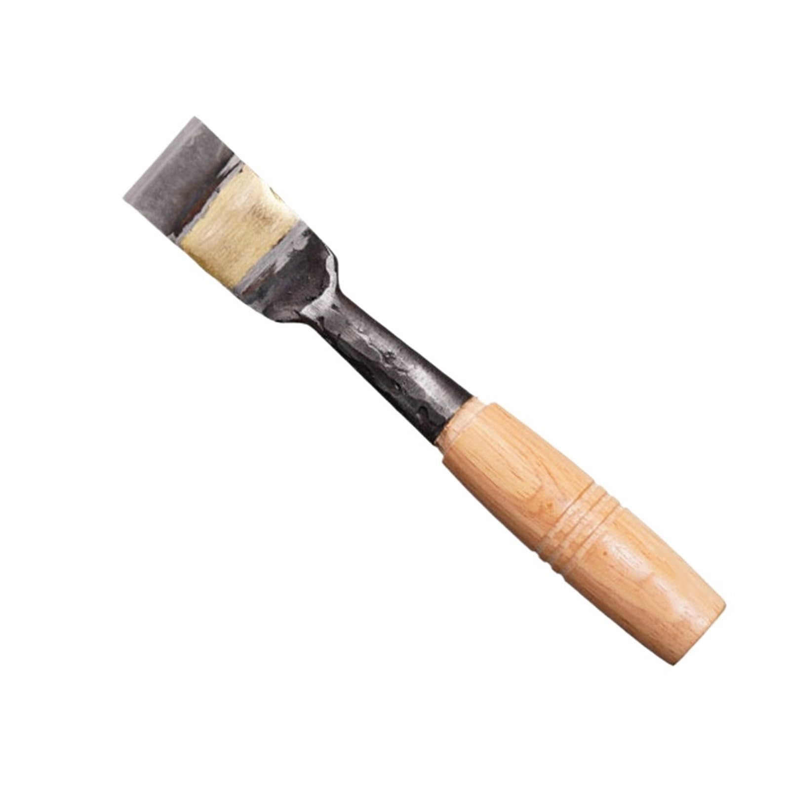 1 Szt. Dłuta Do Rzeźbienia W Drewnie Ze Stali Węglowej Fishtail Dłuto Narzędzie Ręczne Projektów DIY Wiele Rozmiarów 38/51/63/78/86mm(86mm)