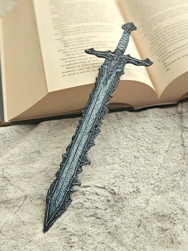Image of Pack of 3 | D&D Nightfang Sword Bookmark - Unique 3D Fantasy Bookmark | Durable, Long-Lasting Gift for Book Lovers & Dungeons and Dragons Fans | Eco-Friendly Bioplastic