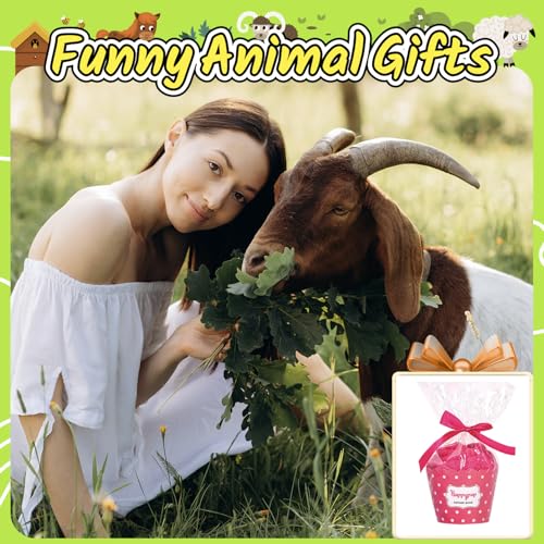 Image of HAPPYPOP Fuzzy Animal Socks for Women - Cute Unicorn, Horse, Cow and Goat Gifts for Her