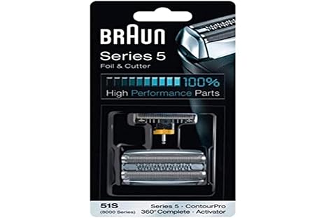 Braun Series 5 Combi 51S Foil & Cutter Replacement Pack