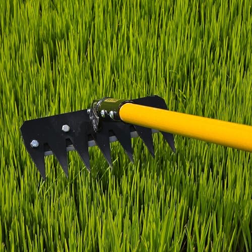 Image of HECTARE Deep Root Weeder Cultivator Head (8-Inch) | Heavy Duty Metal Garden Tool for Root Removal | Essential Agriculture Equipment for Tilling and Weeding