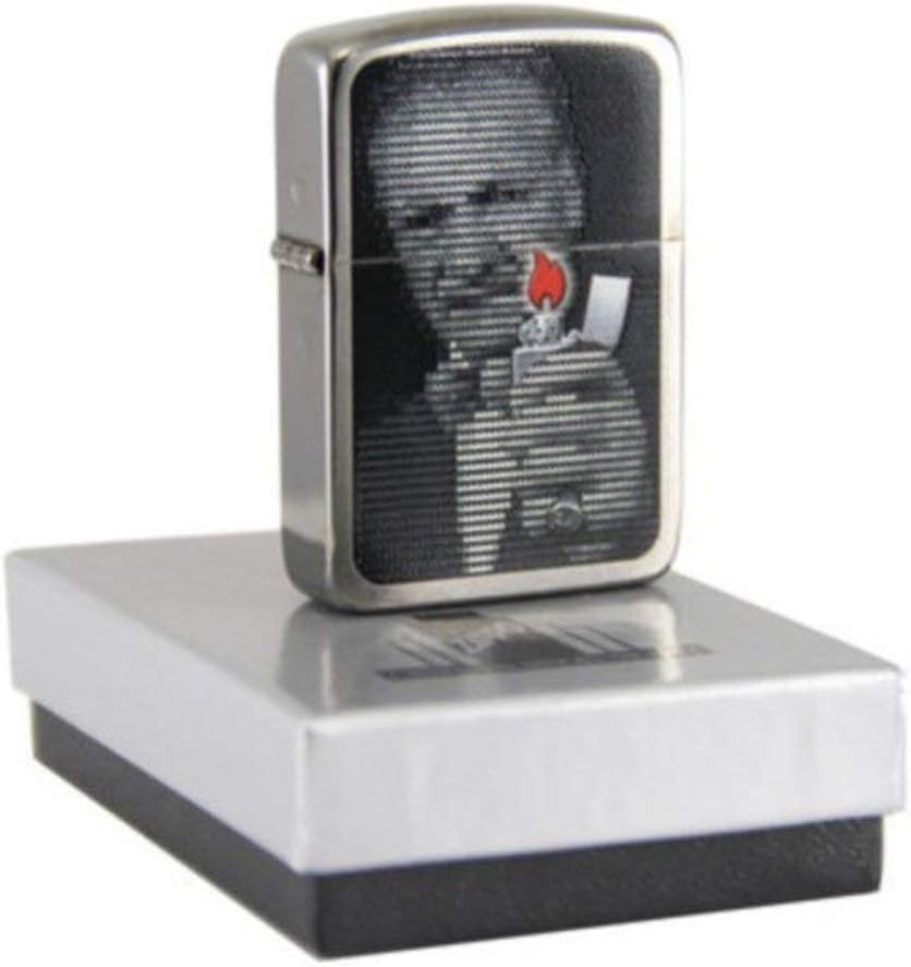Zippo George Blaisdell Flames Pocket Lighter