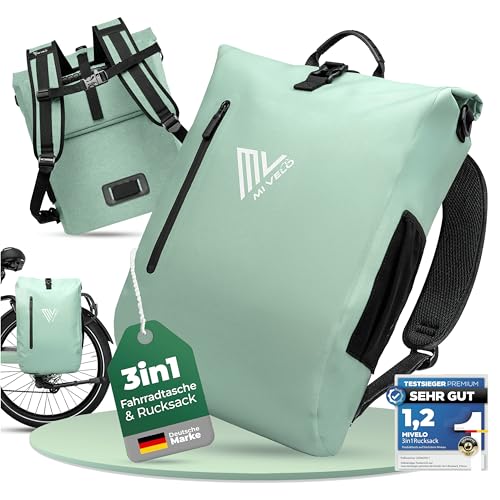 MIVELO - 3in1 Fahrradtasche für Gepäckträger,...