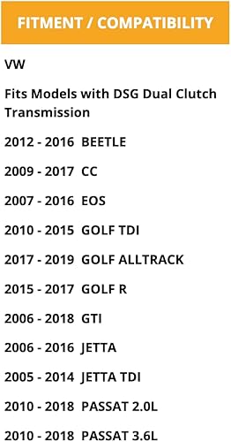 Miniatura 2 de Kit de servicio DSG fluido de transmisión de doble embrague de 6 velocidades + filtro + sellos FEBI para modelos VW Select