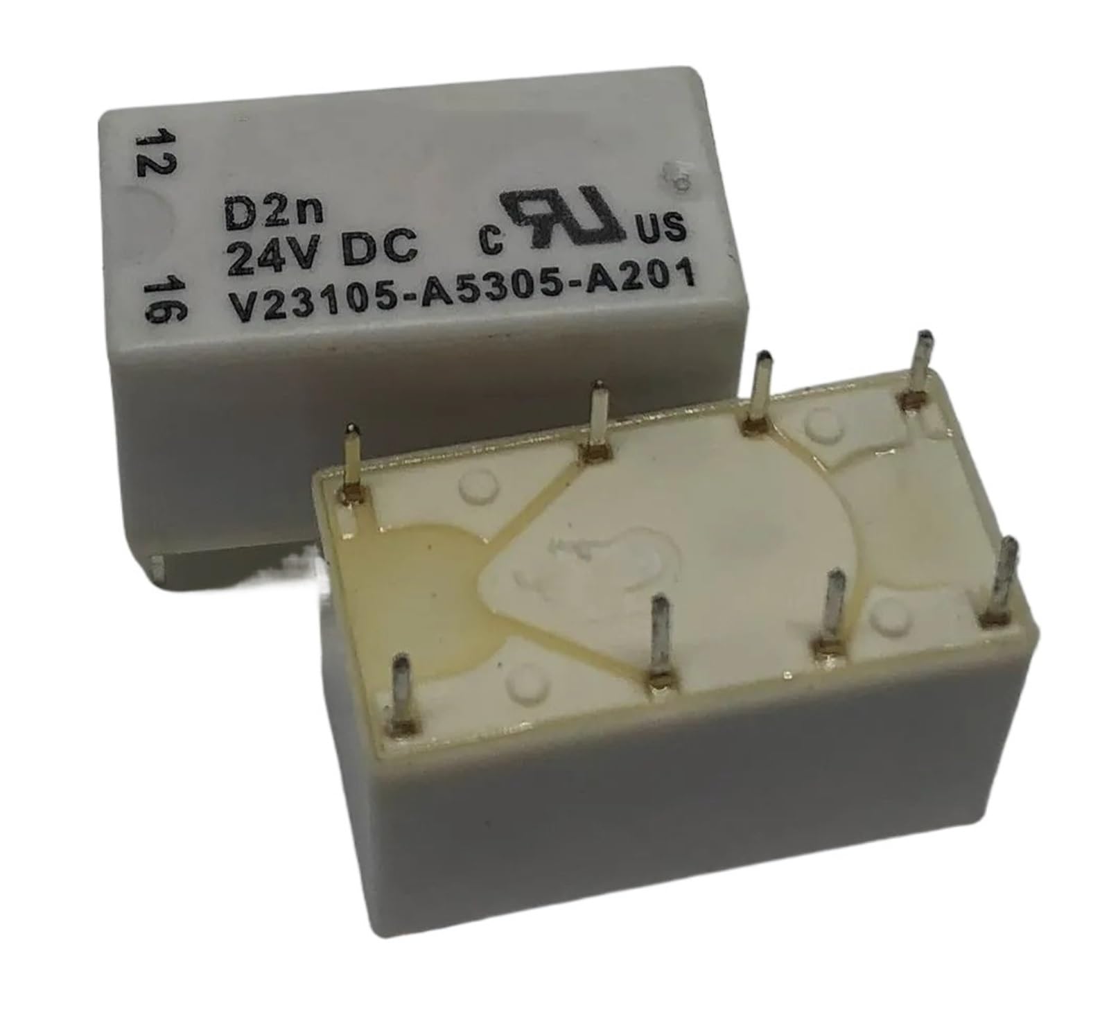 Relais 8 Broches V23105-A5305-A201 pour réparation électronique 24V