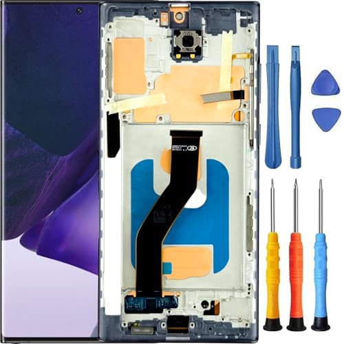 Foufinin for Samsung Galaxy Note 10 Plus Screen Replacement for Samsung Note 10+ Plus Screen Replacement with Frame SM-N975u SM-N975w Samsung Note 10+ Plus LCD Digitizer Touch Screen Assembly Black