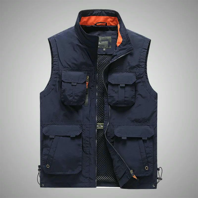 Chalecos de malla para hombre para evitar el calor y cargar objetos con comodidad EN8 S 3