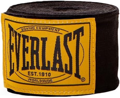 Everlast Professional Hand Wraps (180 cali, 1910 Black)