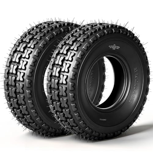 Set of 2 19x7-8 All Terrain ATV UTV Tire 19x7x8 Tubeless Sport Tires 4 PR