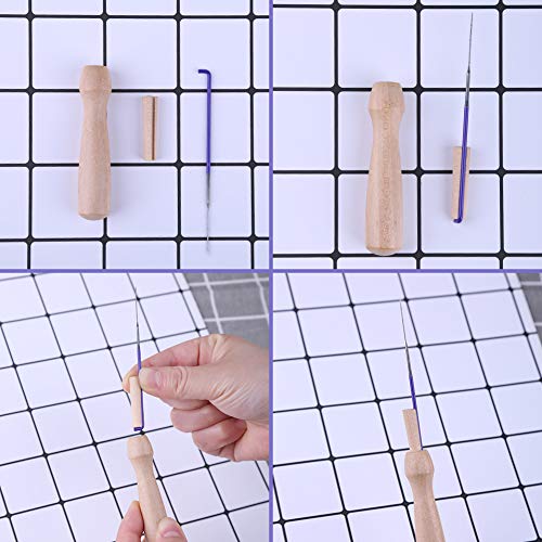 image for LUNARM Needle Felting Supplies, 21Pcs Color Felting Needles, 7Pcs Colo