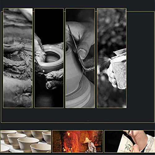 Aadecor Ceramic Jars,Tea Jar,Chinese Style Storage Jars,Blue And White Ginger Jars Porcelain Vase Decorative Jars With Lids Chinese Vase Ceramic Jar Temple Jar (Color : Blue) #TOP2