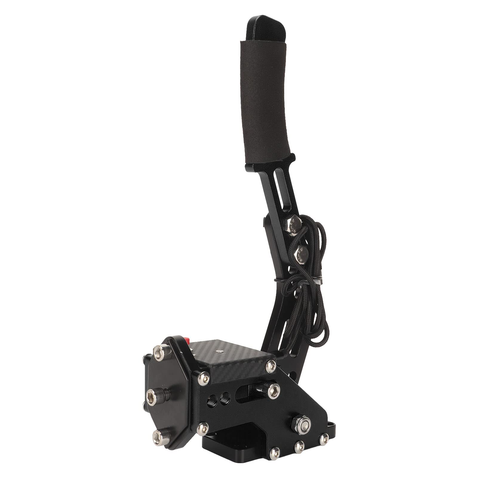 Sim Handbrake, High Accuracy 64 Bit Plug and Play Impact Resistant USB PC Handbrake for T500 for G27 G25 for Windows (Black)-image-17