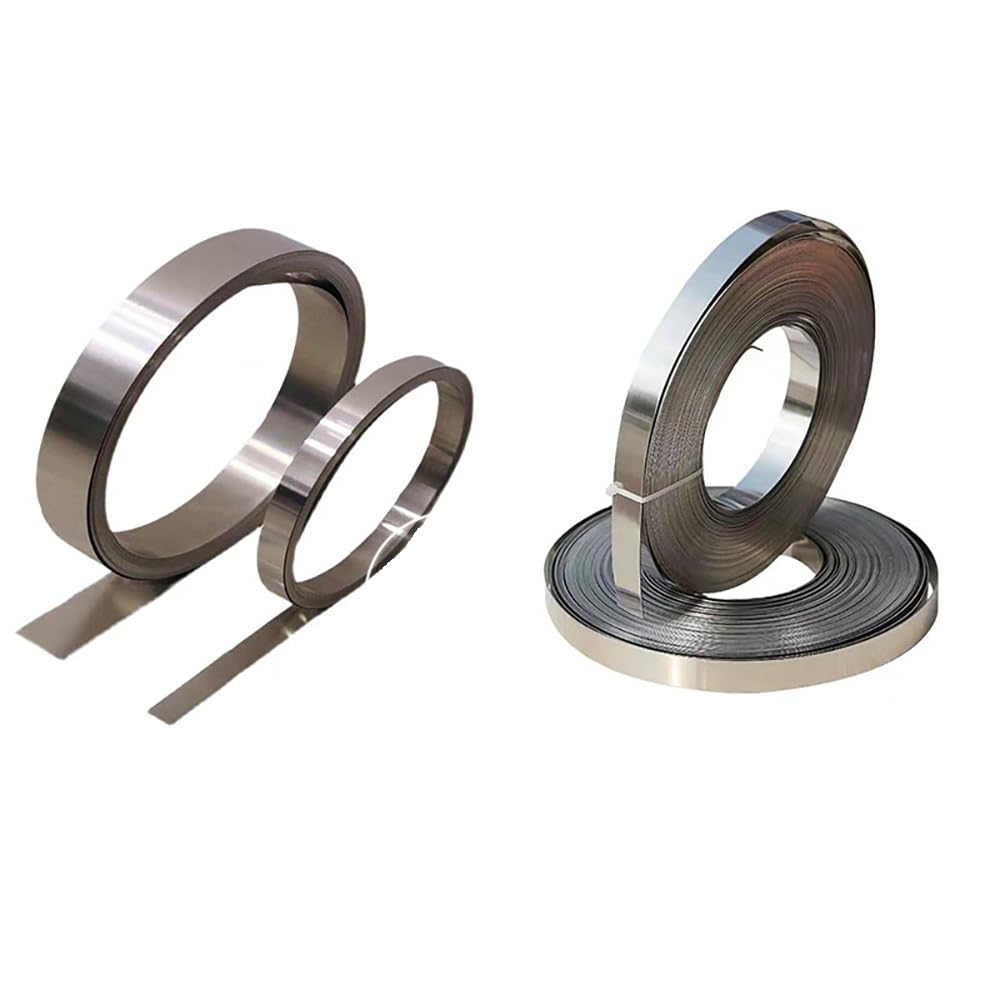 Federstahlblech Mangan, 5M 301 Edelstahl-Federstreifen, Dicke 0,1–1 mm, Breite 5–30 mm(1x20x5000mm)