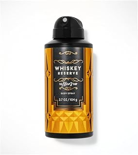 Bath & Body Whiskey Reserve Body Spray, 3.7 oz. / 104 g (Packaging Artwork Styles May Vary)