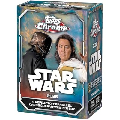 Topps Chrome Star Wars 2025 - Sellado de fábrica - Caja de Valor | Ya disponible en tu tienda friki favorita! En mundofriki.es!