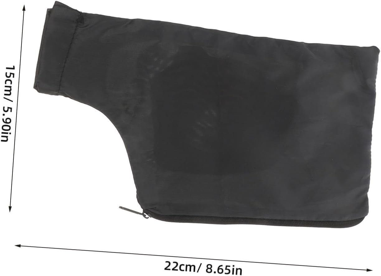 Zerodeko Table Saw Dust Collection Bag Circular Saw Dust Bag for Woodworking Sawdust Collection and Extraction at Outlet Zipper Bottom for Easy Disposal 8.66 X 5.90 in
