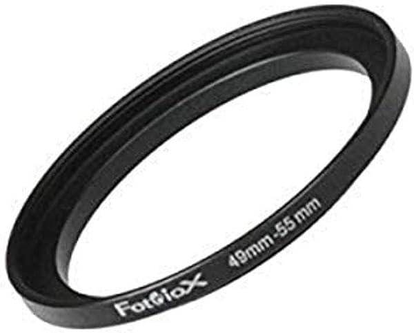 Fotodiox Metal Step Up Ring, Anodized Black Metal 58mm-72mm, 58-72 mm - 2