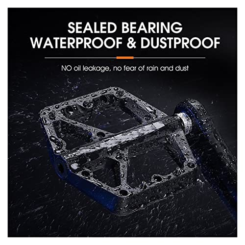 Bicycle Pedal Ultralight Nylon Pedals Multicolor 2 Sealed Bearing Fit For Mtb Road Bike Bmx Cycling Pedals Modified Parts (Color : Red) #TOP4