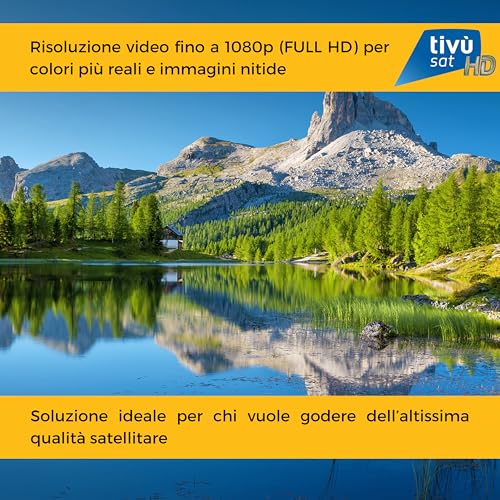 DIGIQUEST Decoder tivùsat Classic Q10 | Ricevitore satellitare HD tivùsat e abilitato canali DAZN | Mediaplayer, Telecomando 2 in 1 e Smartcard tivùsat inclusa | Colore: Nero - 6
