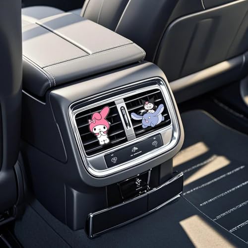 Image of Cute Car Air Freshener Clips,Kitty Car Vent Clip,Car Vent Decoration Accessories,Auto Air Conditioner Clip,Automotive Interior Decoration Gifts for Men /Women