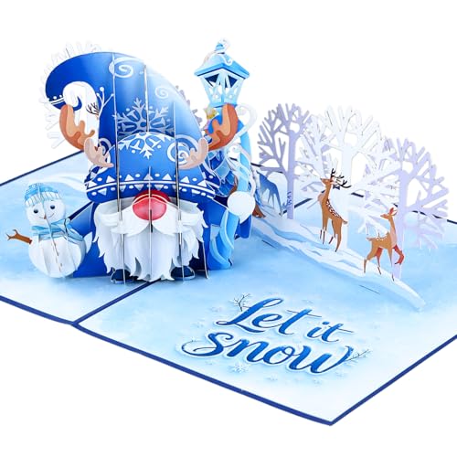 D24TIME 3D Pop Up Christmas Card
