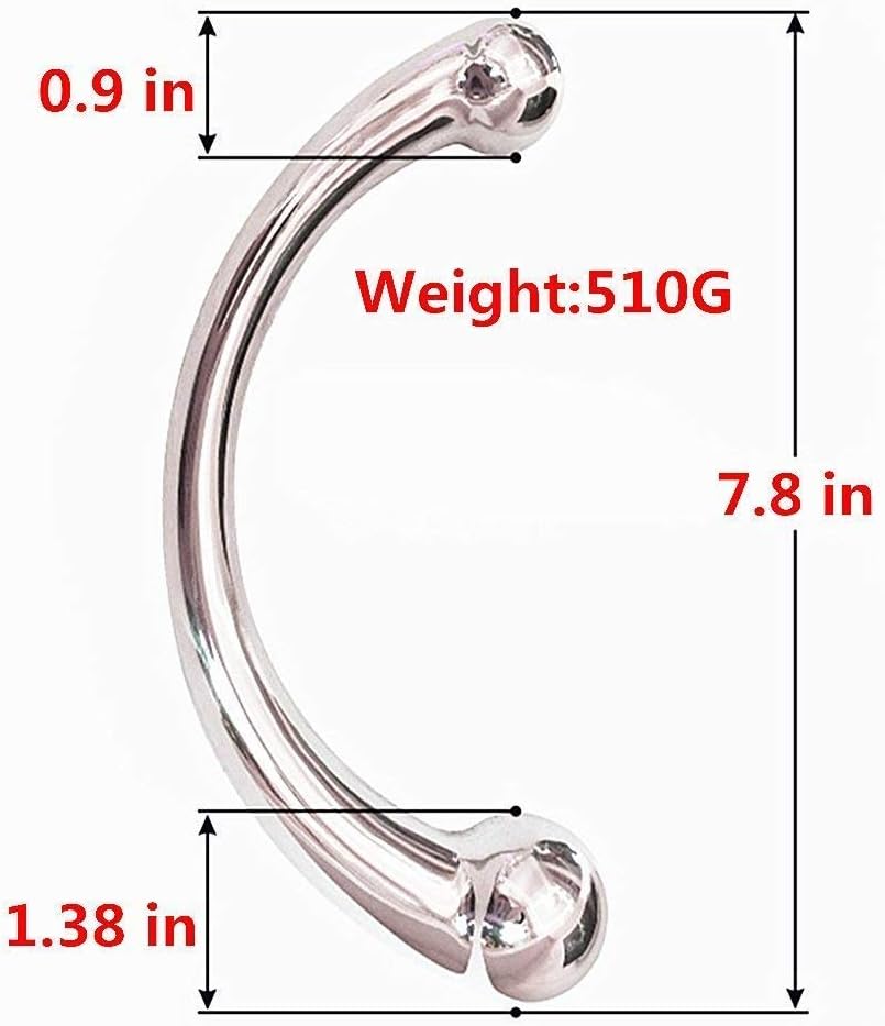 Pure G Spot Metal Wand 316 Medical Grade Stainless Steel