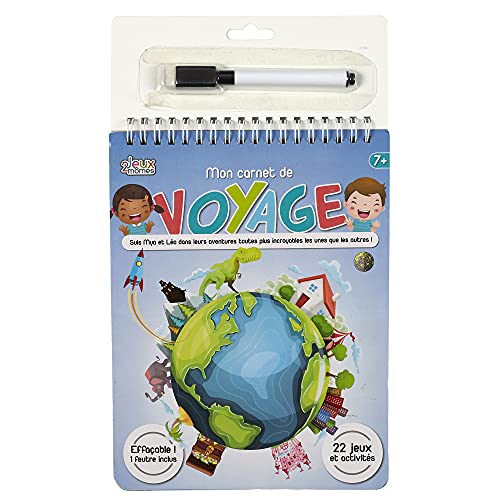 Cuaderno de juego de viaje para niños, juego educativo Cover