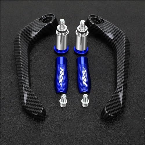Levier de frein et d'embrayage Yamaha R6S avec protection mains pour guidon moto 2006-2010