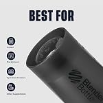 BlenderBottle Classique V2 Bouteille Shaker parfaite pour les shakes protéiques et préentraînement, 20-Ounce, noir