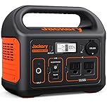 Jackery Portable Power Station Explorer 300 NEW, 293Wh Backup Lithium Battery, 110V/300W Pure Sine Wave AC Outlet, Solar Generator for Outdoors Camping Travel Hunting Blackout (Solar Panel Optional)