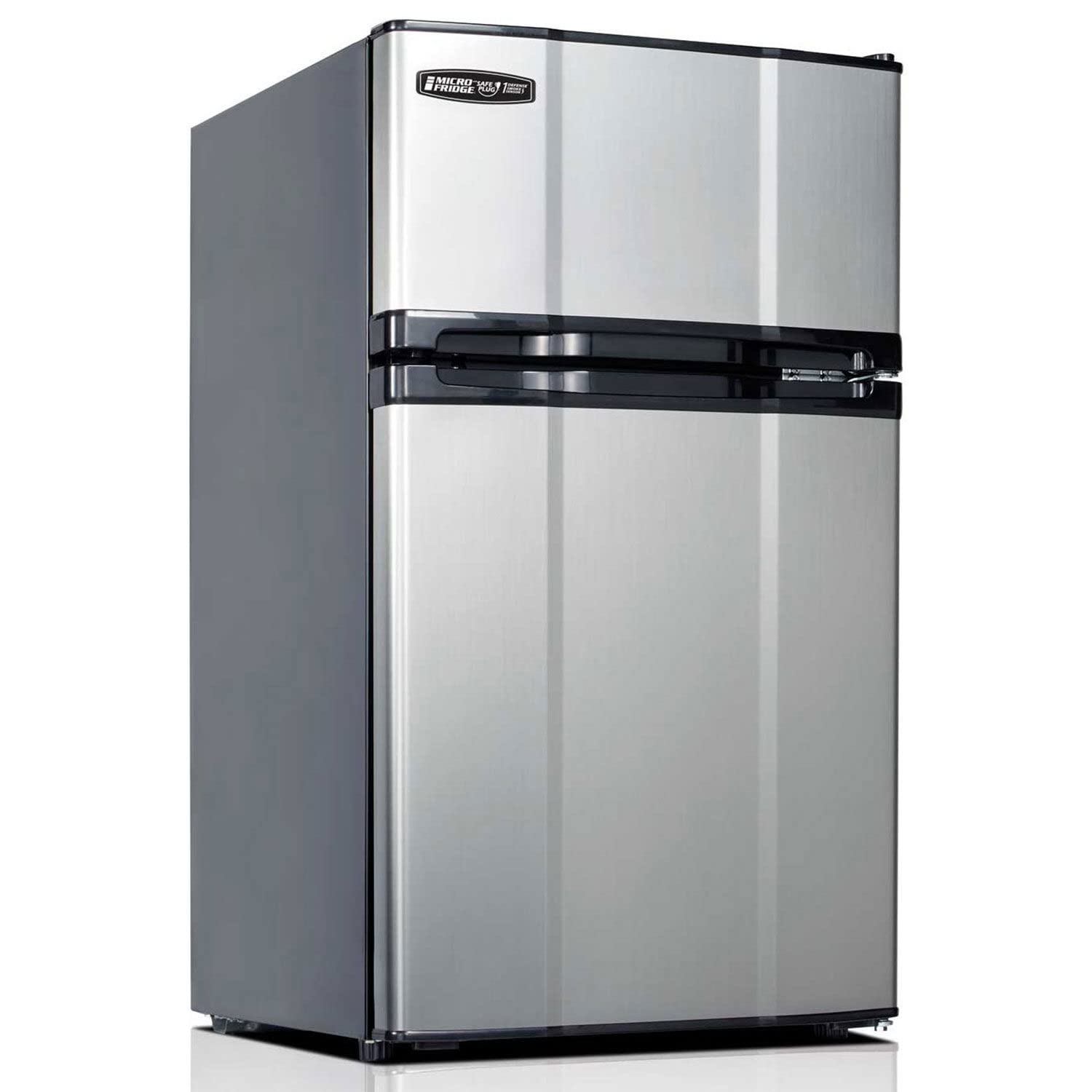 MicroFridge 3.1 Cu. Ft. Refrigerator/Freezer, Manual Defrost, ESR, Stainless Steel