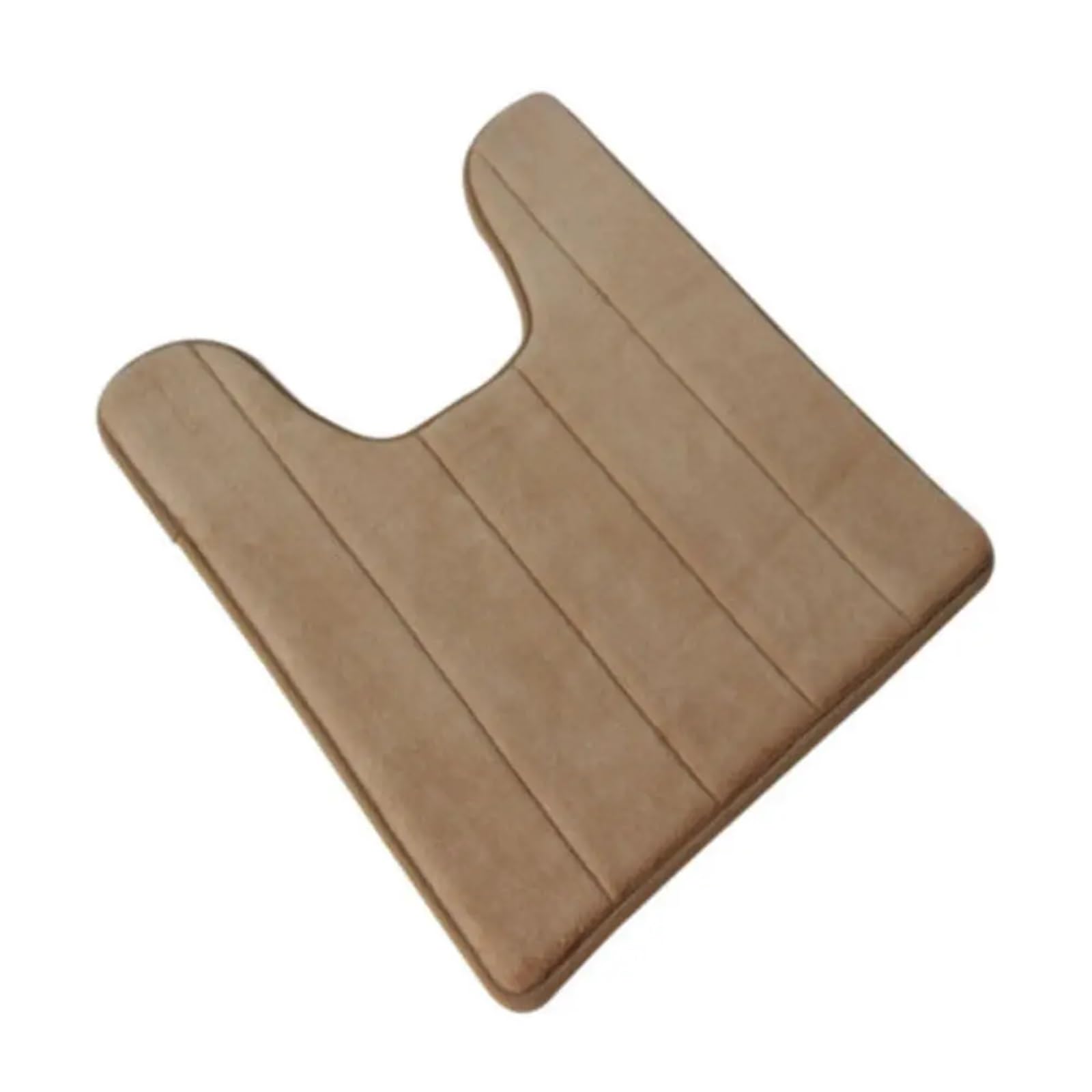 Tapis de salle de bain antidérapant en U pour sol glissant
