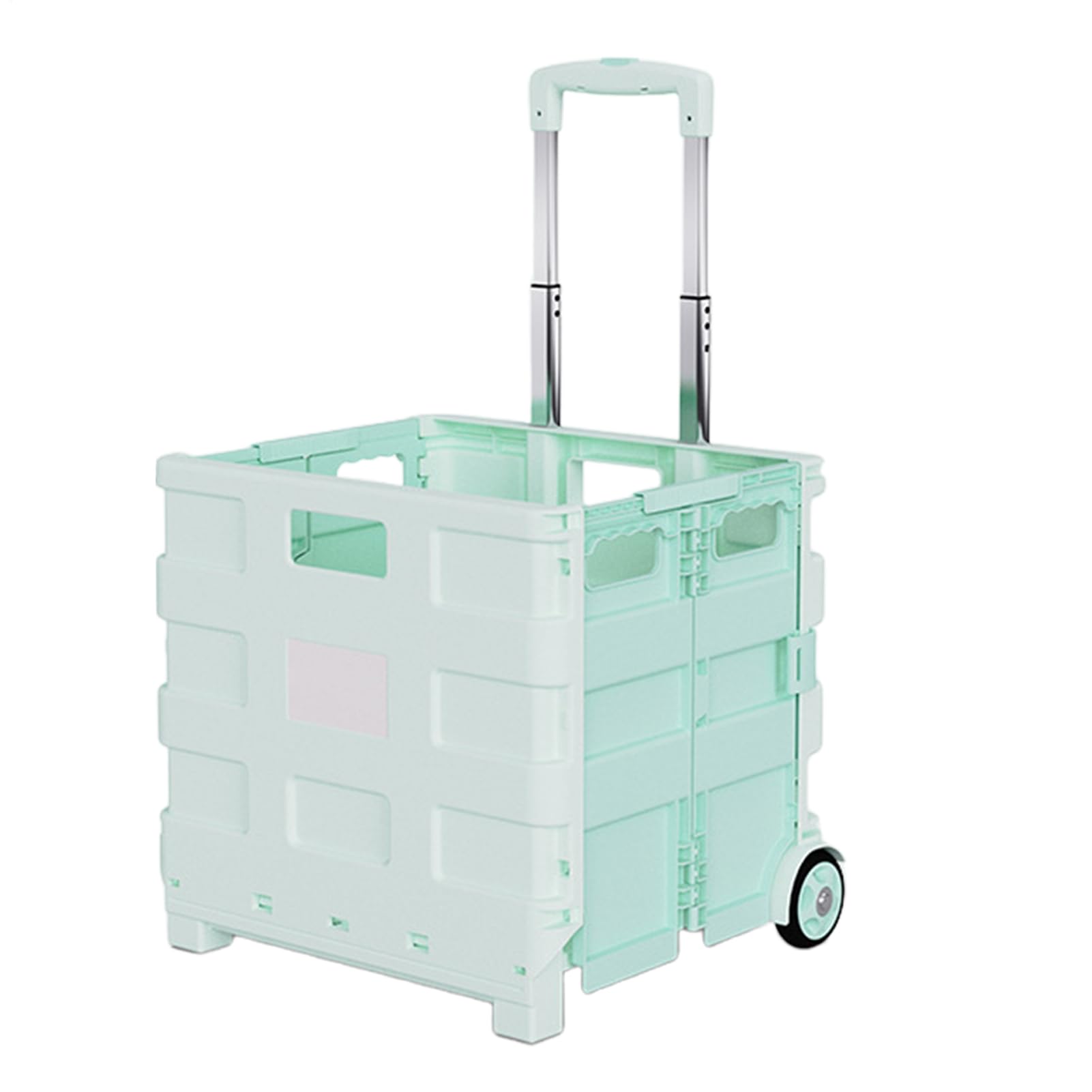 Carrello della Spesa con Ruote Capienza Grande e Portatile | Carrelli Da Campeggio Rotanti Con Ruote Per Casa Esterno Giardino Cortile Spiaggia Campeggio Pesca Picnic Viaggio Aereo