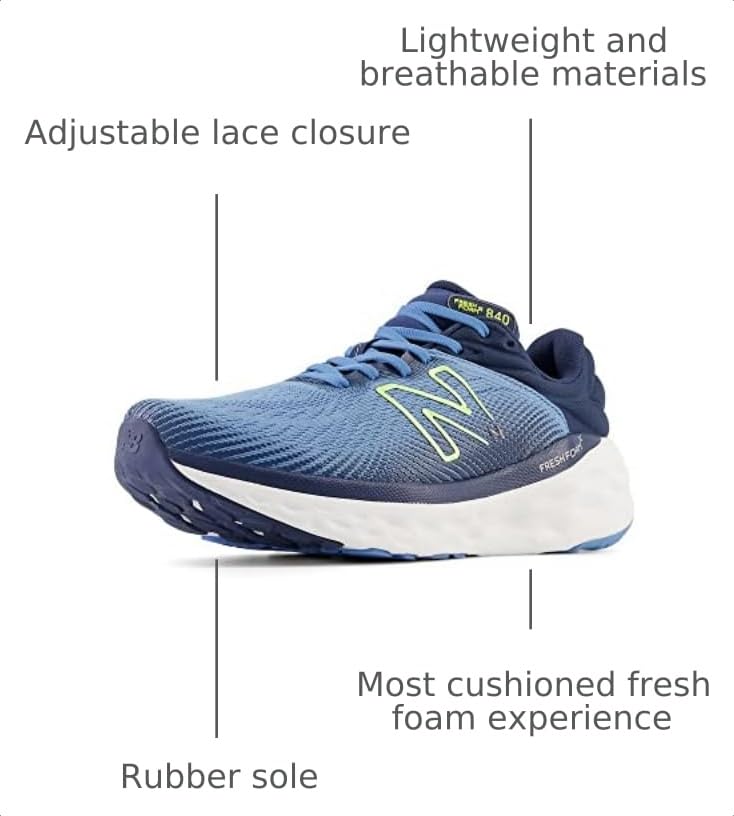 Image of New Balance Men's Fresh Foam X 840 V1 Running Shoes