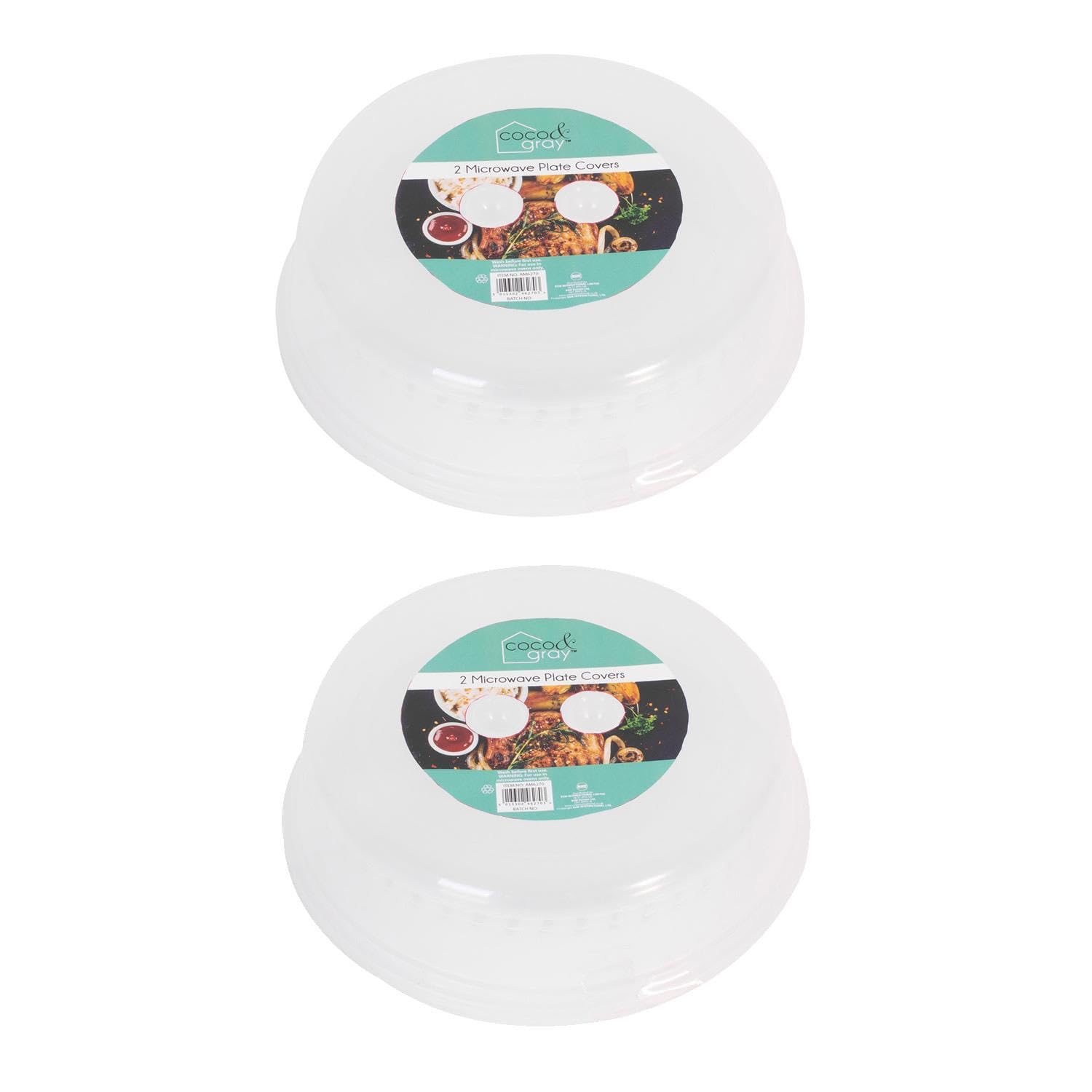 YöL Set Of Four Ventilated Microwave Plate Covers Kitchen Accessories Lid Food Cover