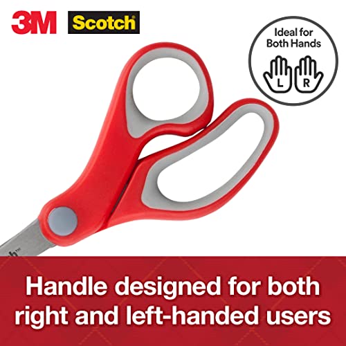 Image of Scotch 3M Scissors | 6 inch Multipurpose & Scotch Packing Tape Cm 5.08 Cm (2 inch) X50M Clear (Pack Of 2)