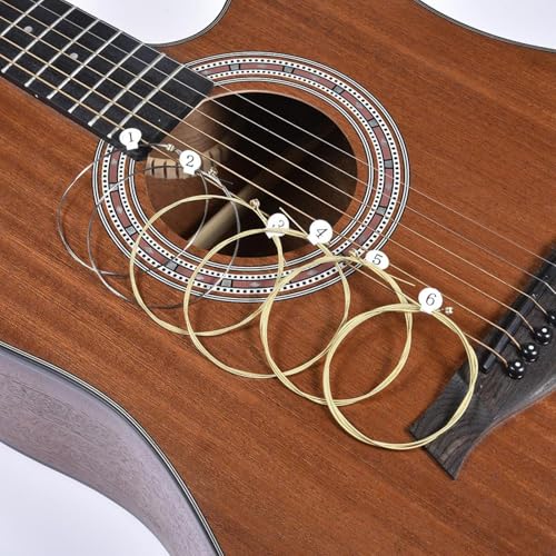 6 piezas de cuerdas para guitarra de concierto, cuerdas para guitarra acústica, repuestos para guitarra, instrumentos musicales para guitarra acústica, cuerdas para guitarra clásica