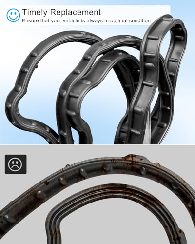 Image of Valve Cover Gasket Set Fit for Ford F150 Edge Explorer Mustang Transit-150 250 350 Lincoln MKT MKX MKZ MKS 2011-2020 Replace VS50814R VS50722